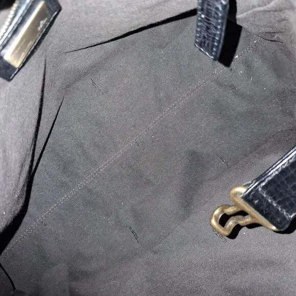 Fendi Zucca Etniko Shoulder Bag in Black Canvas - Picture 5 of 8